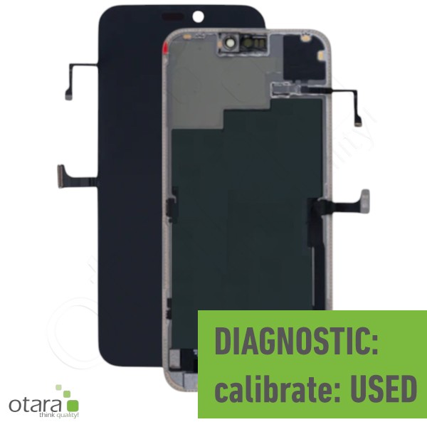 Displayeinheit *reparera* für iPhone 15 Pro Max (Ori/pulled Qualität) PREMIUM inkl. Frontflex, black