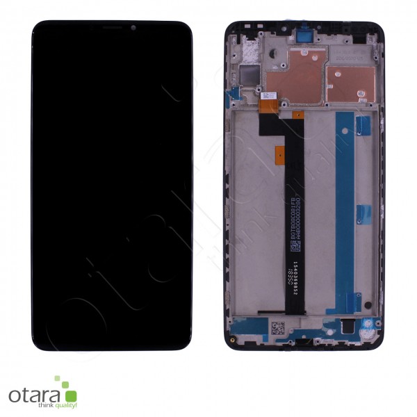 Displayeinheit XIAOMI Mi Max 3 (M1804E4A), black, Serviceware