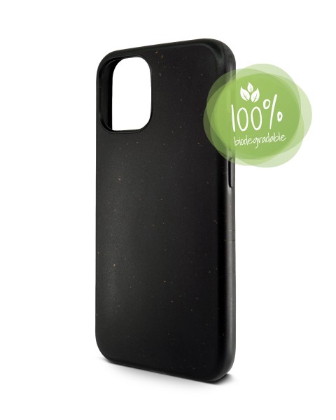 Schutzhülle CASEABLE EcoCase iPhone 12 Mini, schwarz (Retail/Blister)