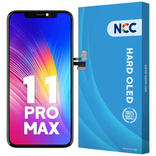 Displayeinheit NCC HARD OLED für iPhone 11 Pro Max (COPY), hard OLED, black