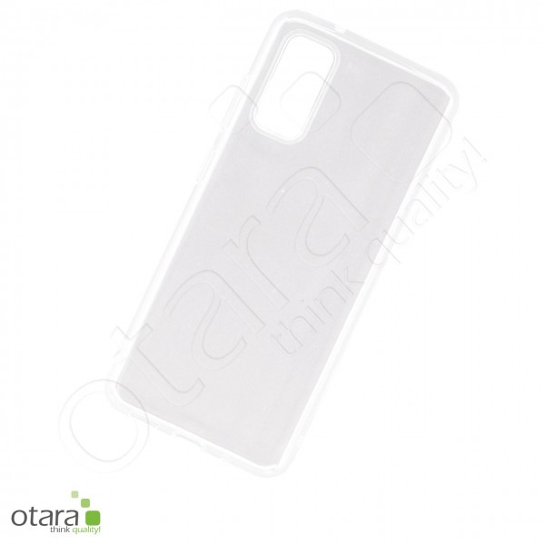 Silicone case / protective cover for Samsung Galaxy S20, transparent