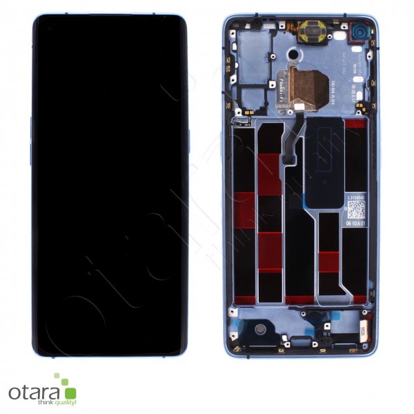 Displayeinheit OPPO RENO4 Pro, galactic blue, Serviceware