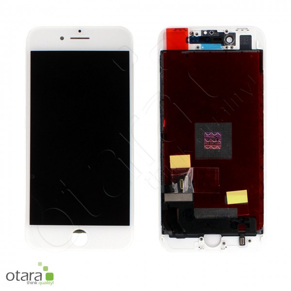 Displayeinheit geeignet für iPhone 8 (refurbished), weiß