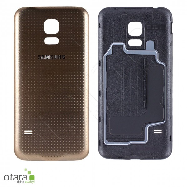 Akkudeckel Samsung Galaxy S5 mini (G800F), gold, Serviceware