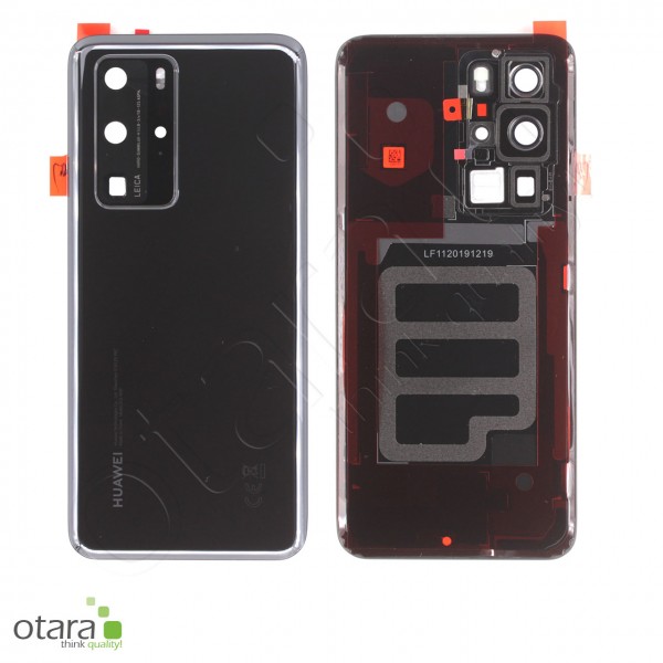 Akkudeckel Huawei P40 Pro, black, Serviceware