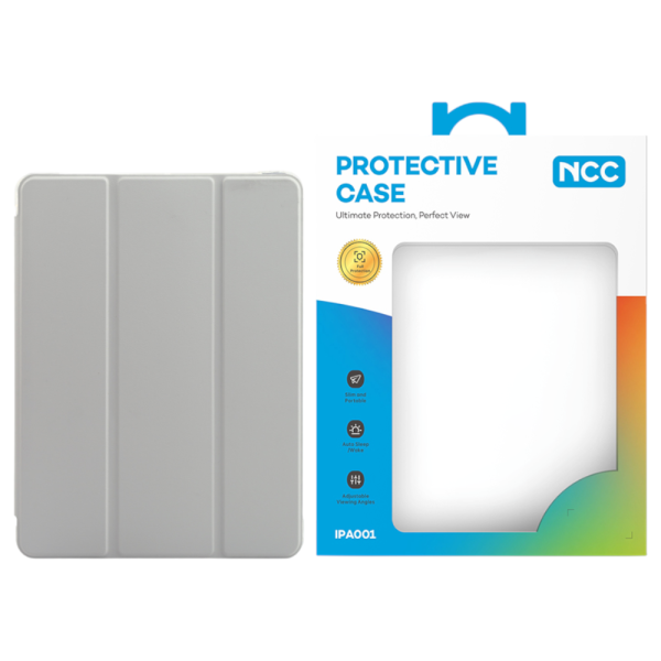 [Pre-Order] Schutzhülle NCC IPA001 Trifold Cover iPad Air 4/5 (2020/22), Air 6/7 (11"), grey (Retail