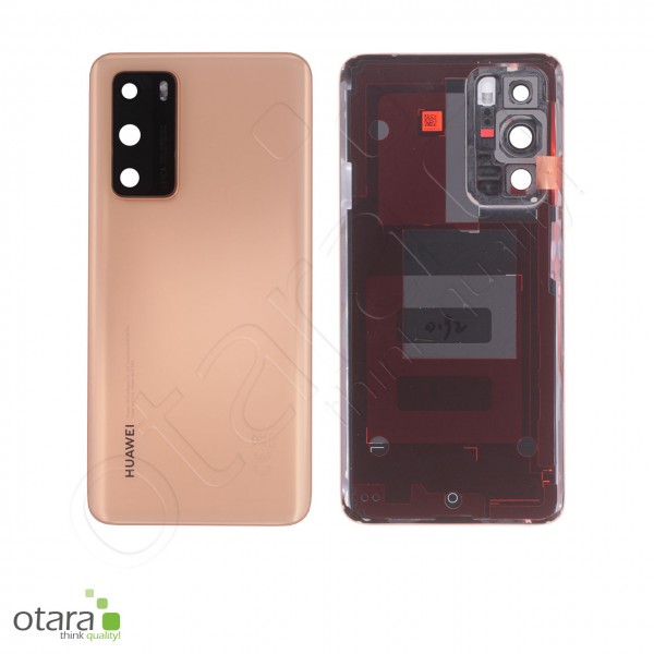 Akkudeckel Huawei P40, blush gold, Serviceware
