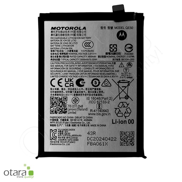 Motorola Akku QE50 - Moto G85 (XT2427), Serviceware