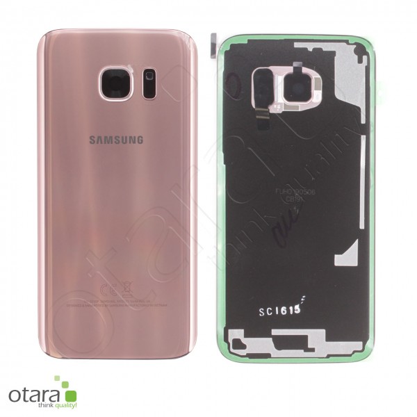 Akkudeckel Samsung Galaxy S7 (G930F), rose gold, Serviceware