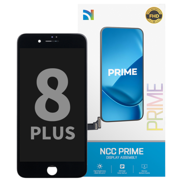 Displayeinheit NCC PRIME für iPhone 8 Plus (COPY) INCELL LCD, inkl. Heatplate, black