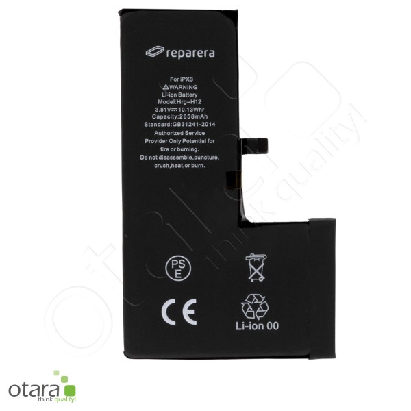 Battery PREMIUM TI Chip suitable for iPhone XS (incl. battery adhesive tape)