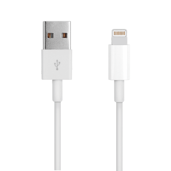 Ladekabel NCC USB-A auf Lightning, 1m, weiß (Retail/Blister)
