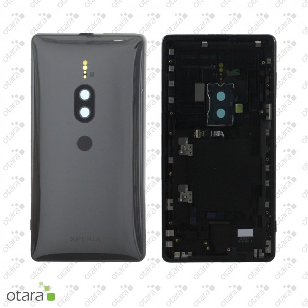 Akkudeckel Sony Xperia XZ2 Premium, chrome black, Serviceware