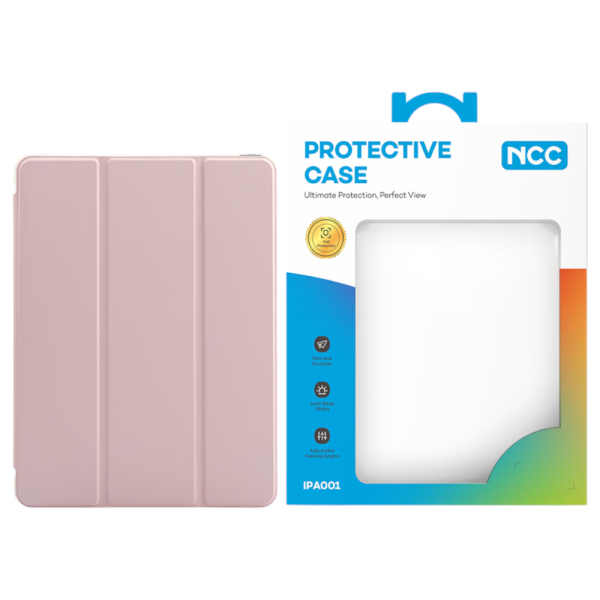 [Pre-Order] Schutzhülle NCC IPA001 Trifold Cover iPad Air 4/5 (2020/22), Air 6/7 (11"), pink (Retail