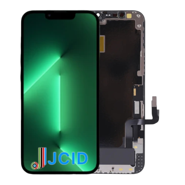 JCID DIAGNOSABLE SCREEN für iPhone 12/12 Pro (COPY) soft OLED, black