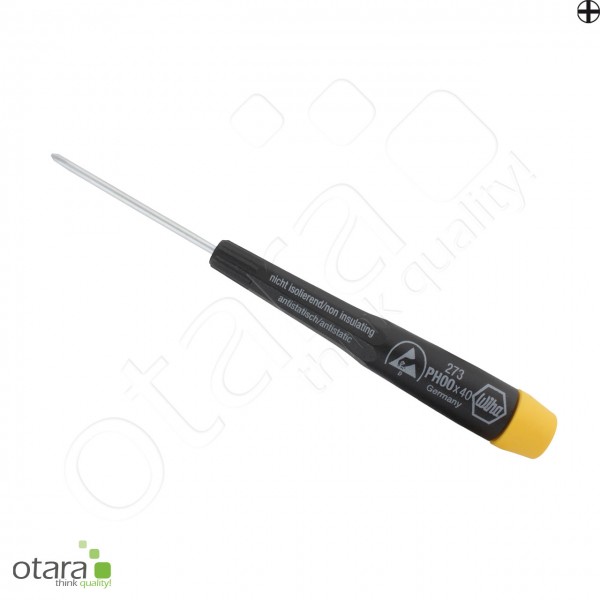 Wiha Precision ESD Phillips-Schraubendreher Kreuz 273 ESD PH 00x40