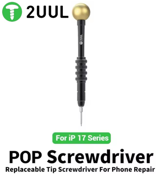 Schraubendreher iP17 Screwdriver 2UUL POP Screwdriver. black/gold