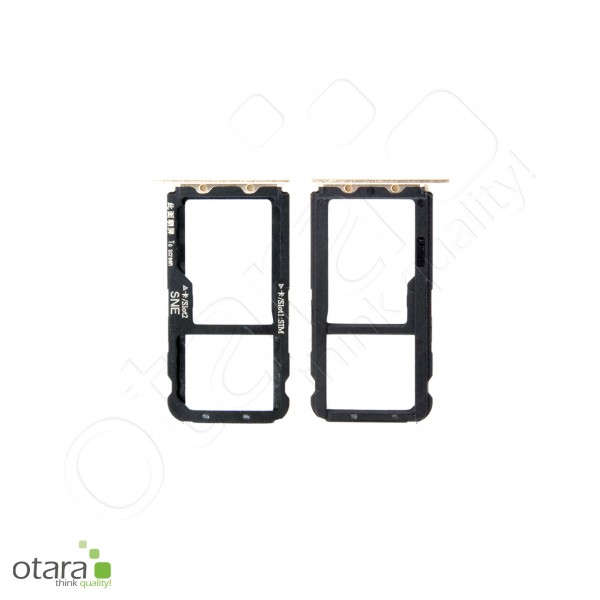 Huawei Mate 20 Lite SIM Tray, platingold, Serviceware