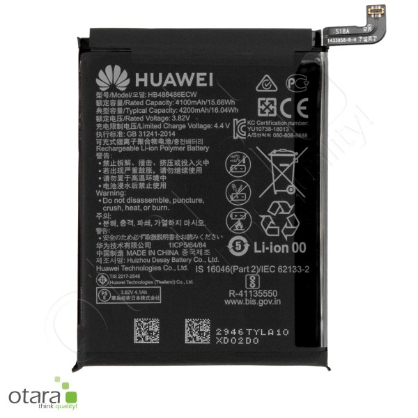 Huawei Akku HB486486ECW - P30 Pro, Mate 20 Pro, Serviceware
