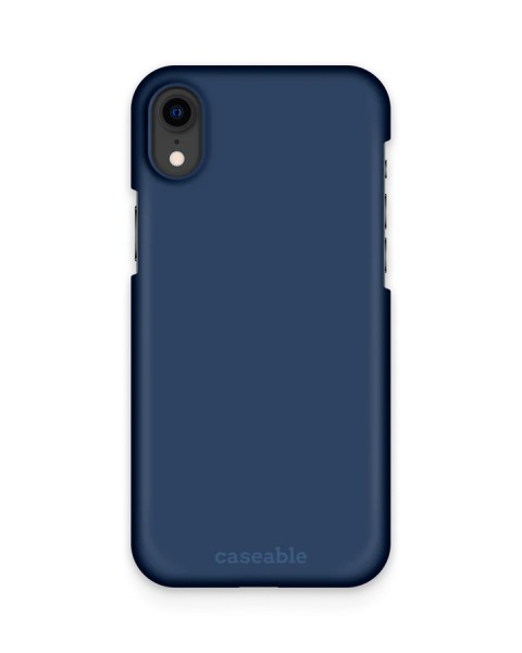 Schutzhülle CASEABLE Hard Case iPhone XR, Navy (Retail/Blister)