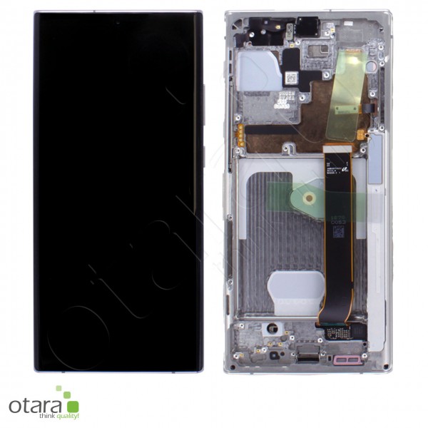 Displayeinheit Samsung Galaxy Note 20 Ultra (N985F), 5G (N986F), mystic white, Serviceware