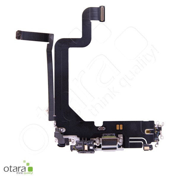 Charging connector flex cable suitable for iPhone 14 Pro Max (Ori/pulled quality), white