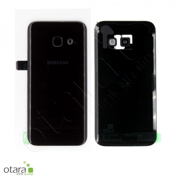 Akkudeckel Samsung Galaxy A3 2017 (A320F), schwarz, Serviceware