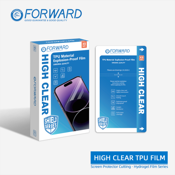 Displayschutzfolie Forward 7" HIGH CLEAR Hydrogelfilm [50pcs]