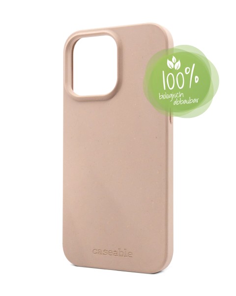 Schutzhülle CASEABLE EcoCase iPhone 14 Pro Max, sand rosa (Retail/Blister)