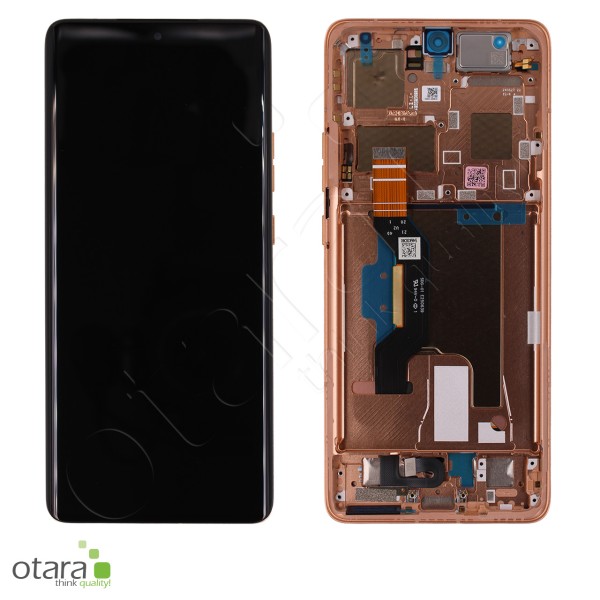 Displayeinheit Motorola Edge 50 Ultra (XT2401), Peach Fuzz, Serviceware