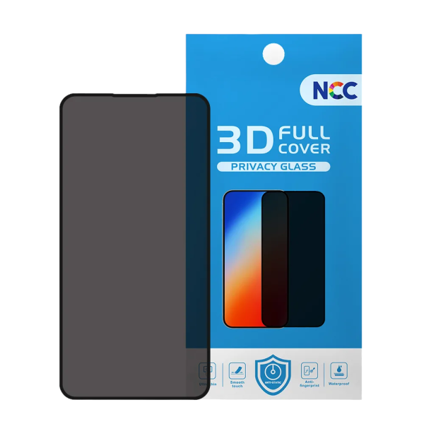 Schutzglas NCC 3D PRIVACY Full Cover iPhone 14 Pro, schwarz (Paperpack)