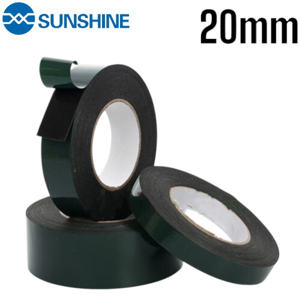 Hochleistungsklebeband (doppelseitig) SUNSHINE Green Foam Tape [20mm]