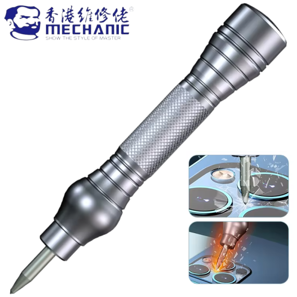 "Opening Tool stainless steel ""glass breaking pen"" Mechanic iRock 5"