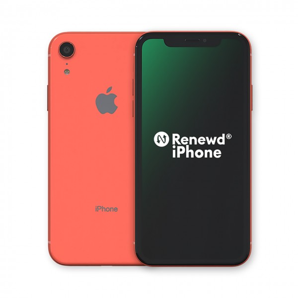 Renewd® iPhone XR, 64GB (zert. aufbereitet), koralle