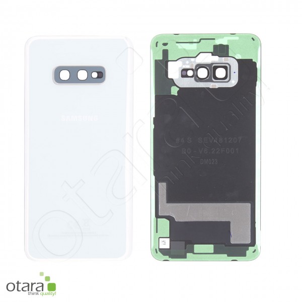 Akkudeckel Samsung Galaxy S10e (G970F), prism white, Serviceware