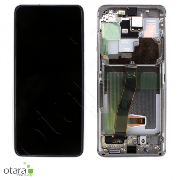 Displayeinheit Samsung Galaxy S20 Ultra (G988B), cloud white, Serviceware