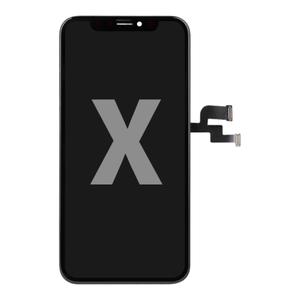 Displayeinheit NCC SOFT OLED für iPhone X (COPY), soft OLED, schwarz
