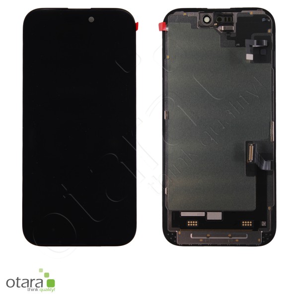 Displayeinheit inkl. Frontflex *reparera* für iPhone 15 (Servicepack), black