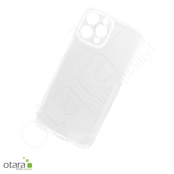 Schutzhülle Clearcase TPU Handyhülle iPhone 12 Pro Max (inkl. extra Kameraschutz), transparent