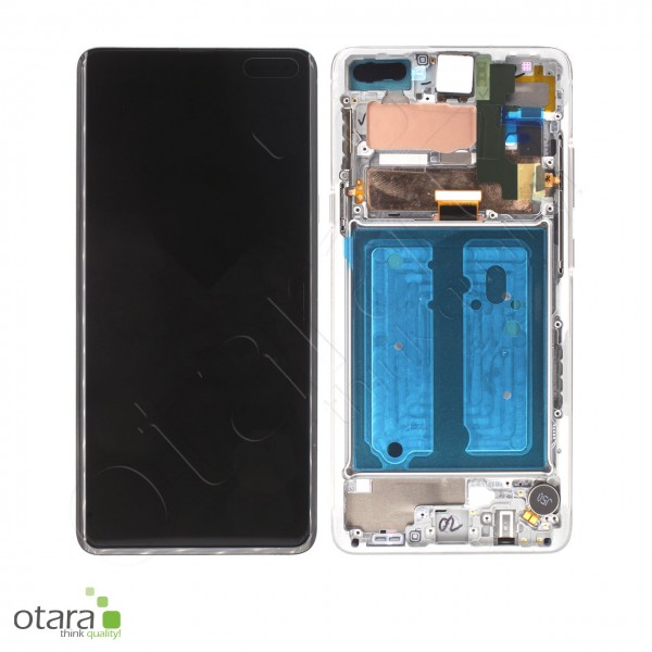 Displayeinheit Samsung Galaxy S10 5G (G977F), Crown Silver, Serviceware