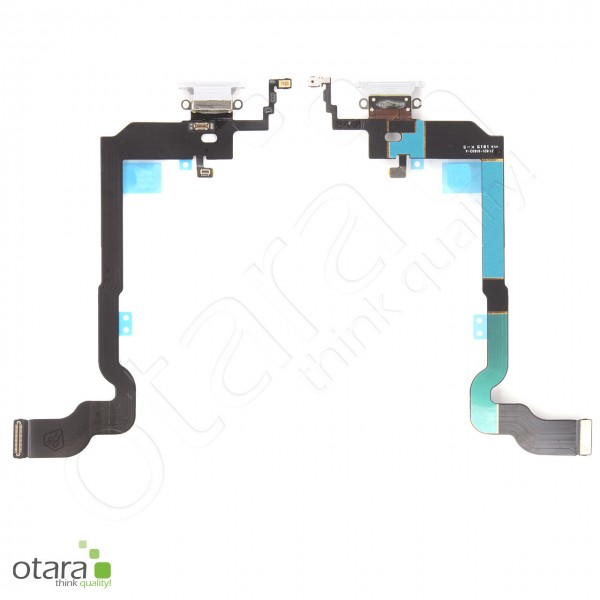 Lade Konnektor Flexkabel geeignet für iPhone X (Ori/pulled Qualität), weiß