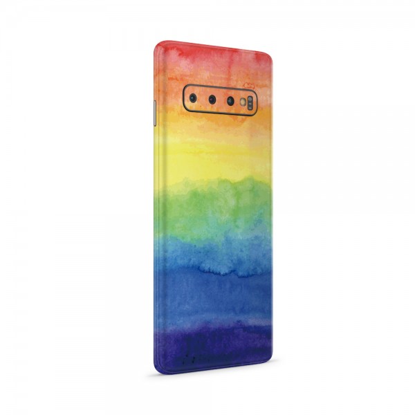 GREEN MNKY Backcover Skin Smartphone 7" (Design Serie) "Over the Rainbow" [3 Stück]