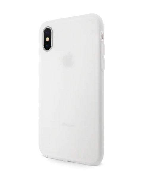 CASEABLE Silikon Case iPhone X/XS, recycelt white (Retail/Blister)