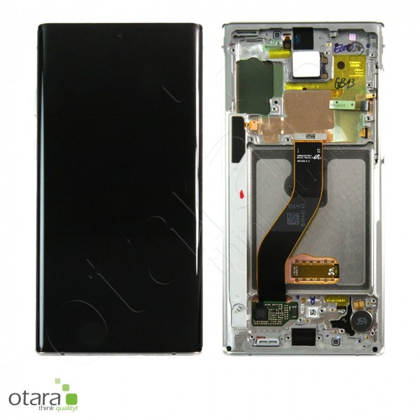 Displayeinheit Samsung Galaxy Note 10 (N970F), aura white, Serviceware