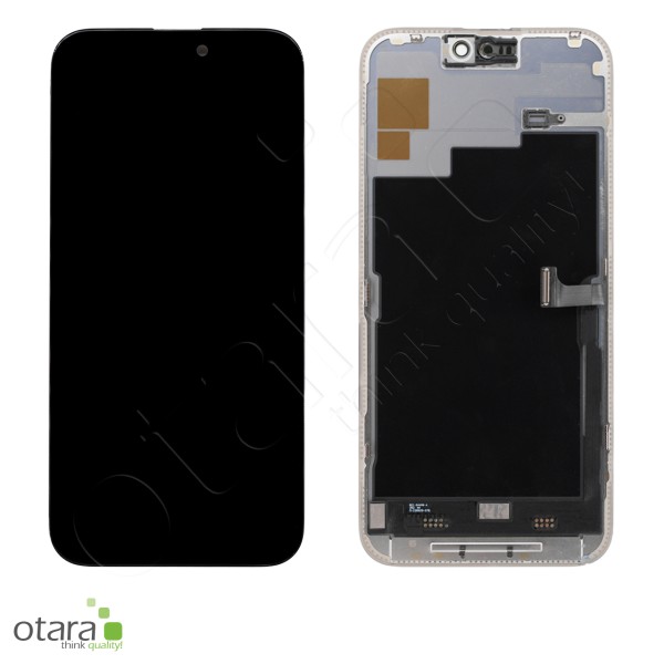 Displayeinheit *reparera* für iPhone 15 Pro Max (COPY), soft OLED, schwarz