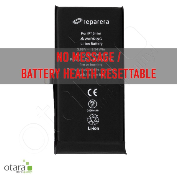 Akku Select Ultra *reparera* für iPhone 13 Mini (no message/battery health resettable)