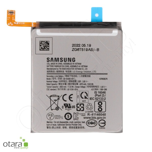 Samsung Galaxy S10 Lite (G770F) Li-ion battery [4,5Ah] EB-BA907ABY, Service Pack