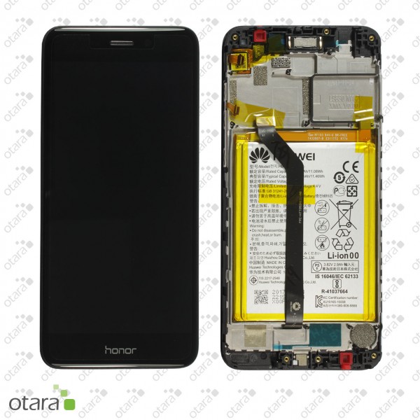 Displayeinheit Huawei Honor 6C Pro, black, Serviceware