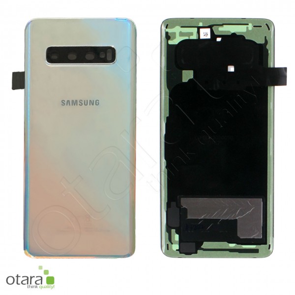 Akkudeckel Samsung Galaxy S10 (G973F), Prism Silver, Serviceware