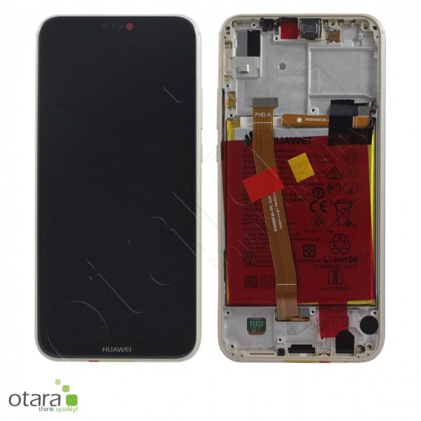 Displayeinheit Huawei P20 Lite, platinum gold, Serviceware